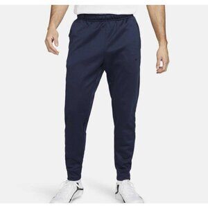 Nike Men's Therma-FIT Fitness Sweatpants Joggers Blue Size Medium DQ5405-451